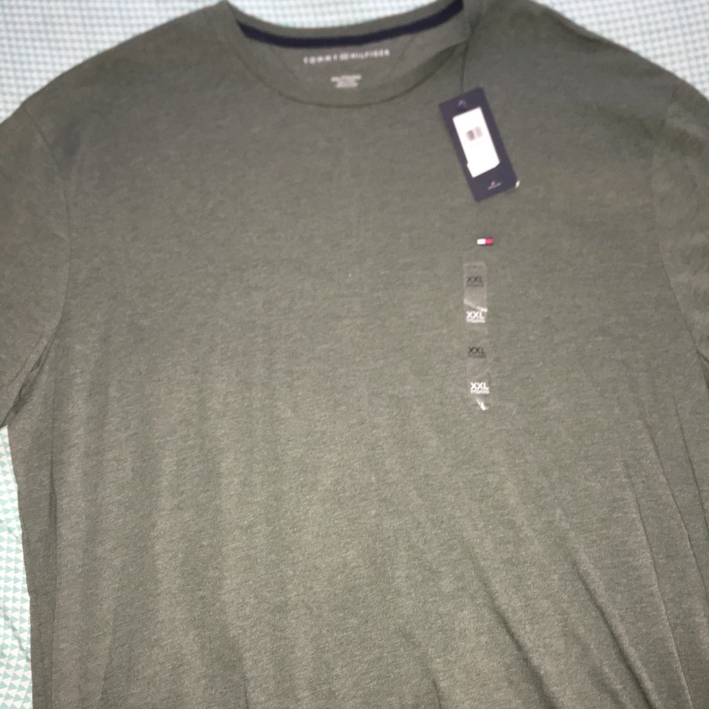 Olive Green Tommy Hilfiger T-shirt